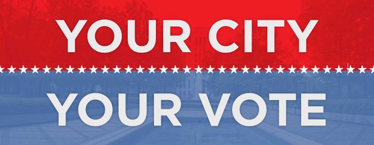 Voting sign